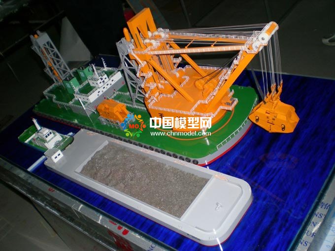 采油船模型，海上石油裝備模型