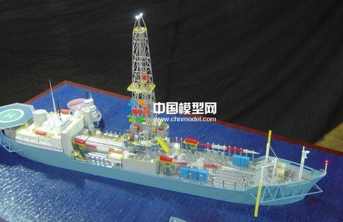 采油船模型，海上石油裝備模型