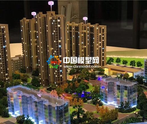 售樓部里的沙盤模型類別根據項目產品性質而定