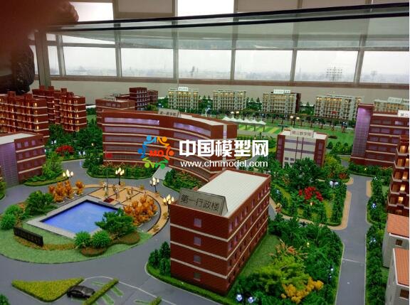 學校沙盤模型：信息工程信息工程學院沙盤模型