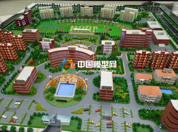 學校沙盤模型：信息工程信息工程學院沙盤模型