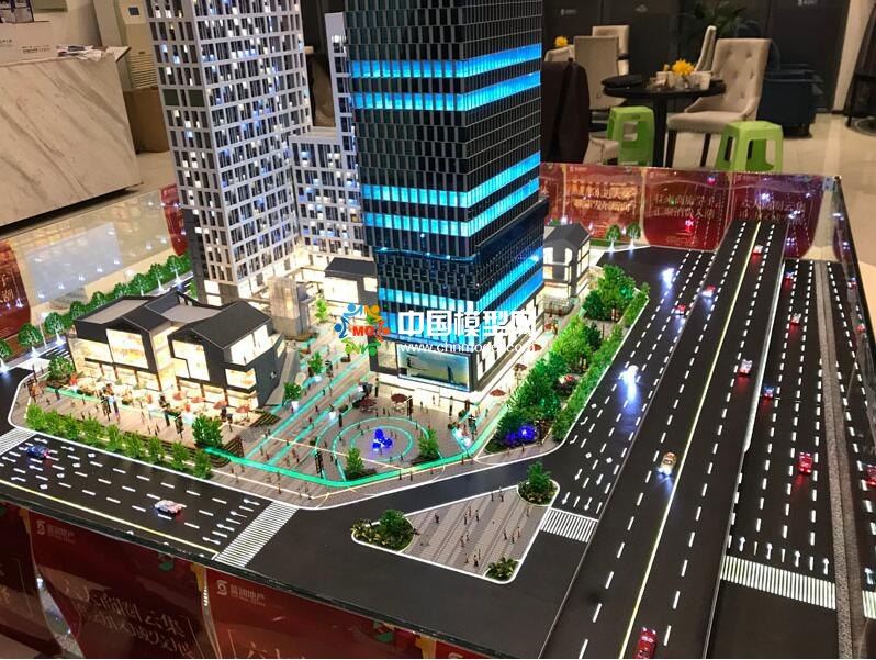 東悅薈售樓部沙盤