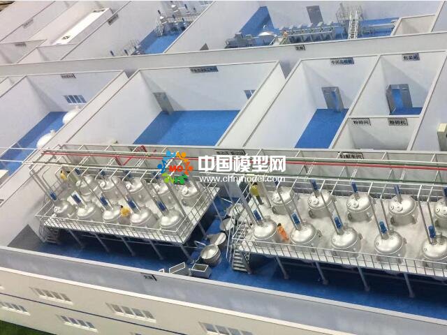 水產(chǎn)品深加工生產(chǎn)線沙盤(pán)模型