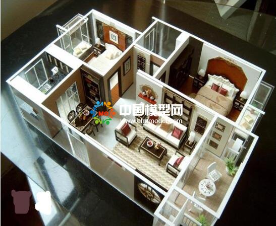 用了5分鐘時間，終于整理出這些戶型模型照片