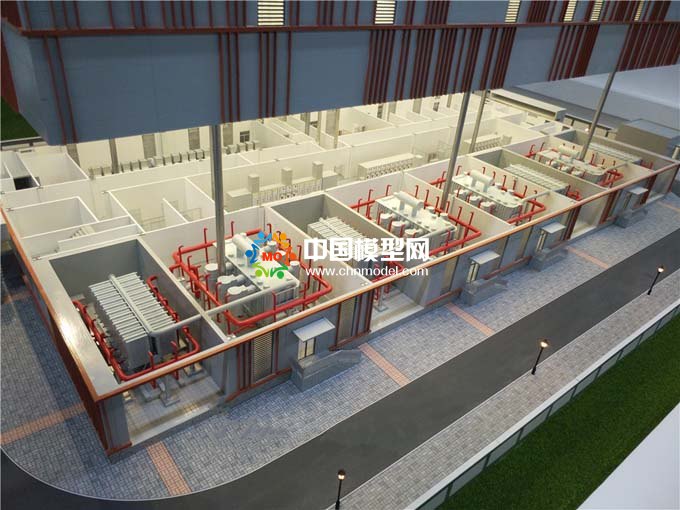 電網變電站模型