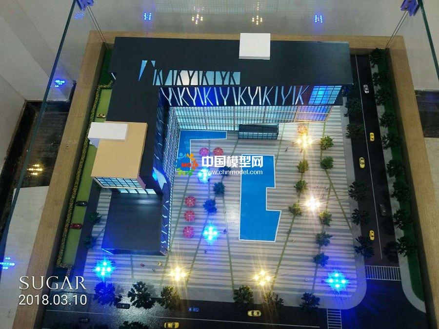 光伏產業園沙盤模型