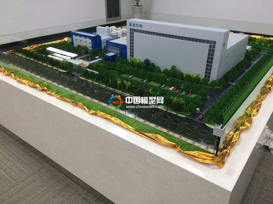 海纜項目沙盤模型，光纖企業沙盤模型