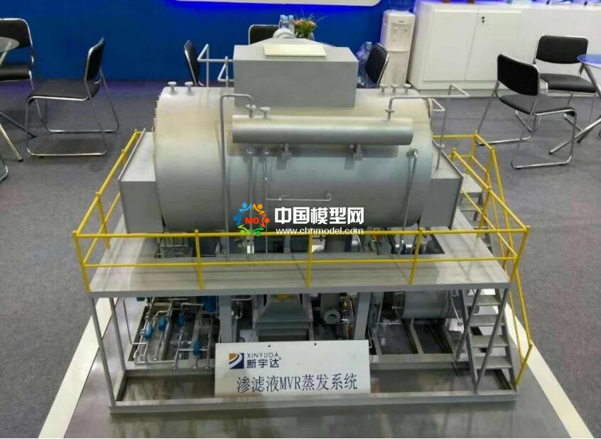 生活垃圾熱解處理廠沙盤模型