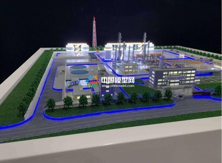 天然氣能源處理沙盤