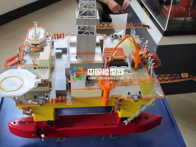 海洋鉆井平臺模型