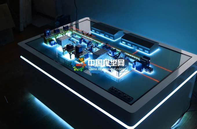 自動化產線沙盤模型