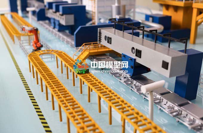 自動化產線沙盤模型