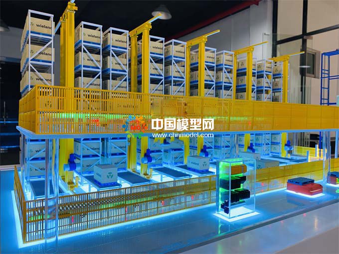 立體倉(cāng)庫(kù)模型