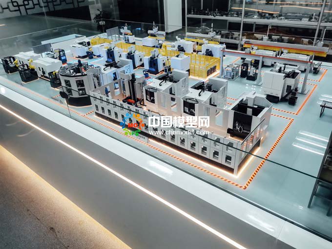 機器人生產線模型