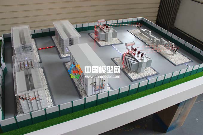 模塊化變電站模型，箱式變電站模型