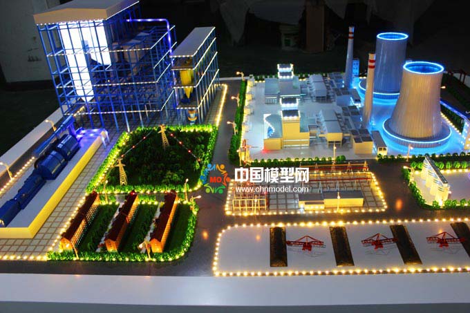 火力發電廠工控安全系統沙盤模型