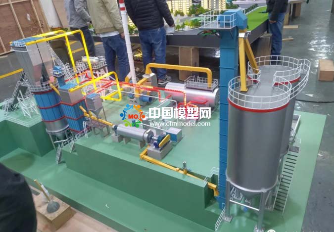 石膏生產線模型