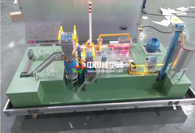 石膏生產線模型