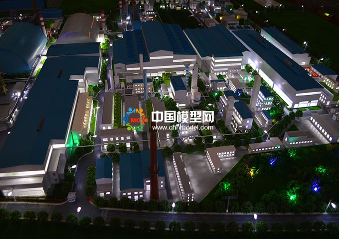 國內部分鋼鐵廠沙盤模型