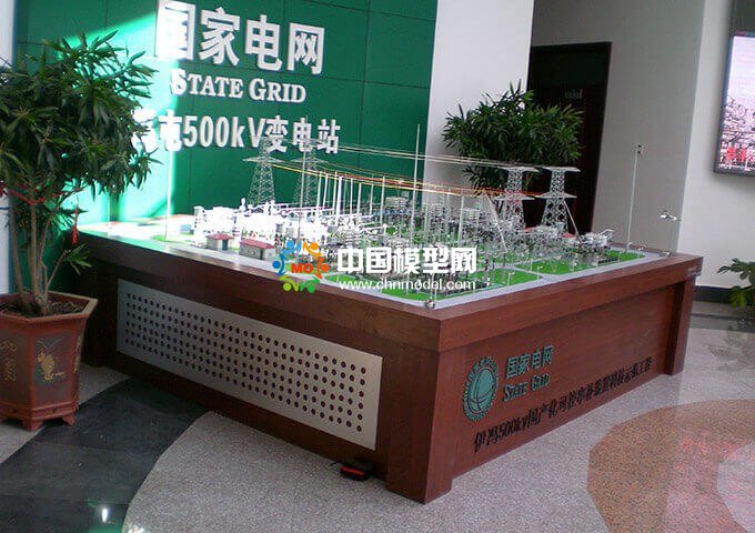 最新電網沙盤模型