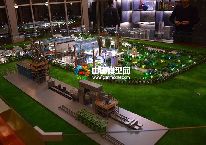 國內部分鋼鐵廠沙盤模型
