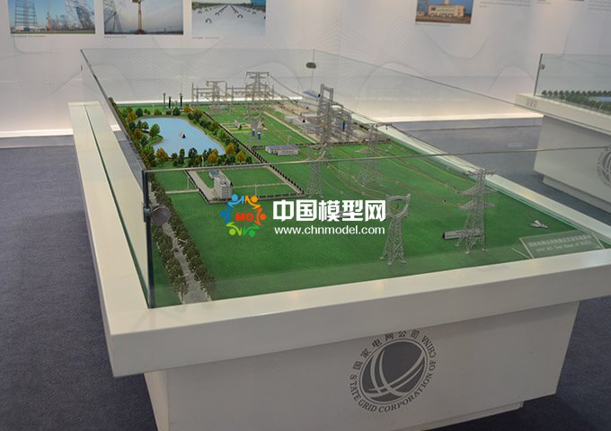 最新電網沙盤模型