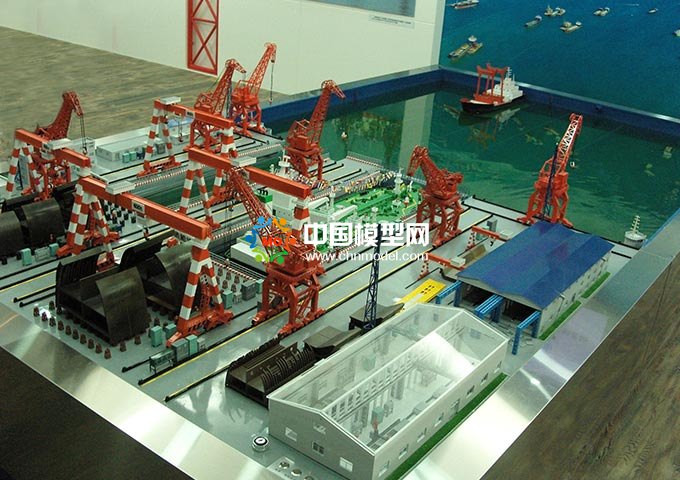 造船廠沙盤模型