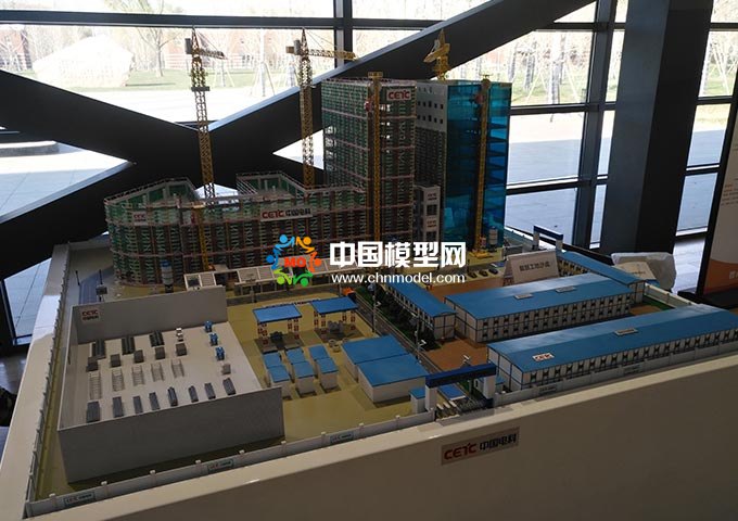 智慧工地沙盤模型，智慧施工沙盤模型