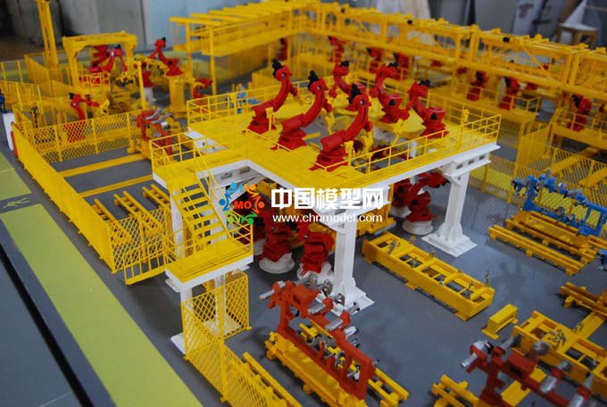 自動化裝配線模型