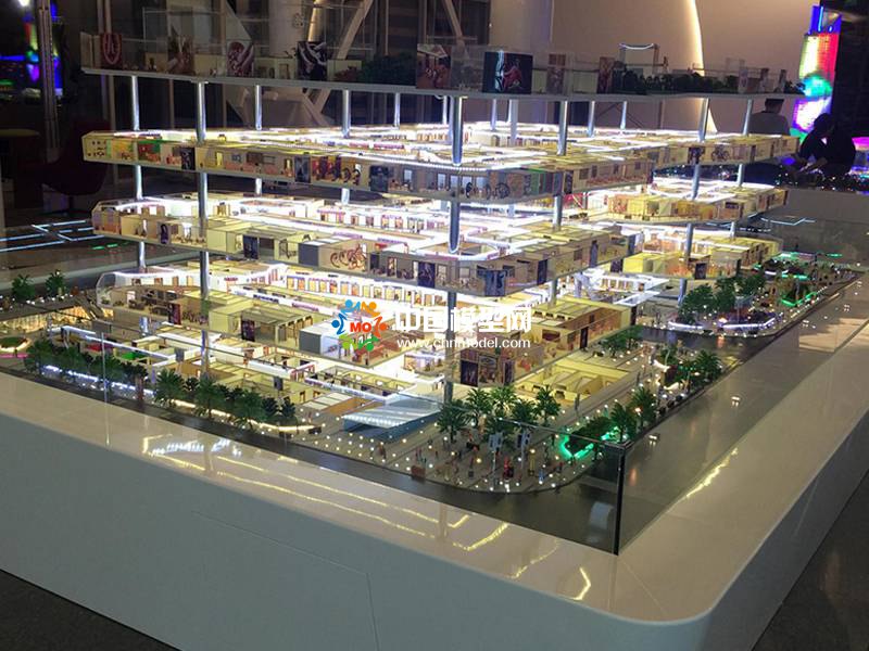 商業多層升降沙盤模型