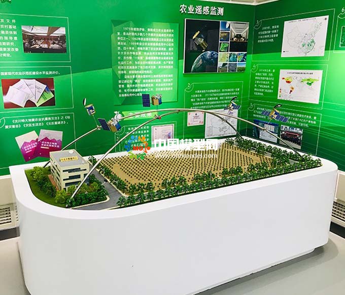 農業遙感監測沙盤模型