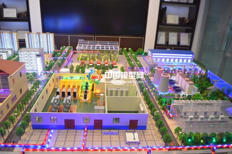 智慧清潔能源系統沙盤模型