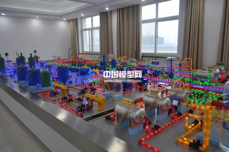 石油化工生產(chǎn)流程沙盤(pán)模型