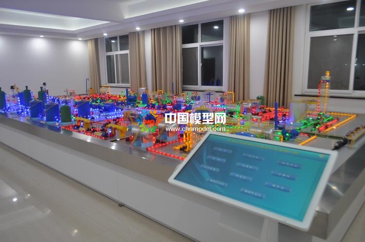 石油化工生產(chǎn)流程沙盤(pán)模型