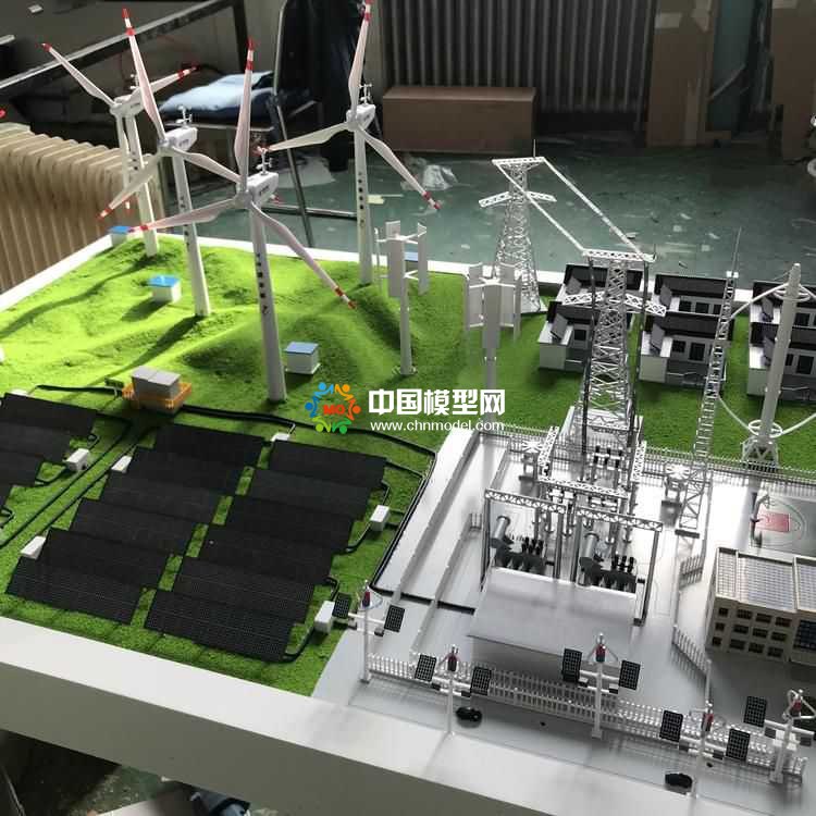 光伏風電智慧能源沙盤模熊