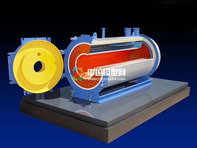 工業蒸汽鍋爐模型