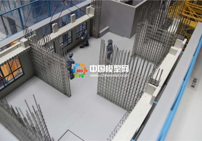 住宅工業化pc預制構件生產沙盤模型