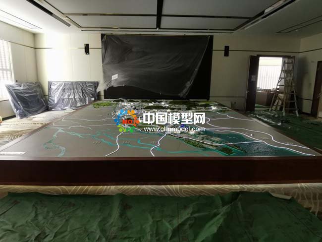 廣州警備區規劃沙盤模型