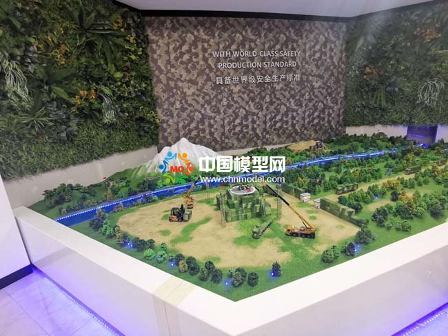 部隊建設(shè)工程安全管理沙盤模型