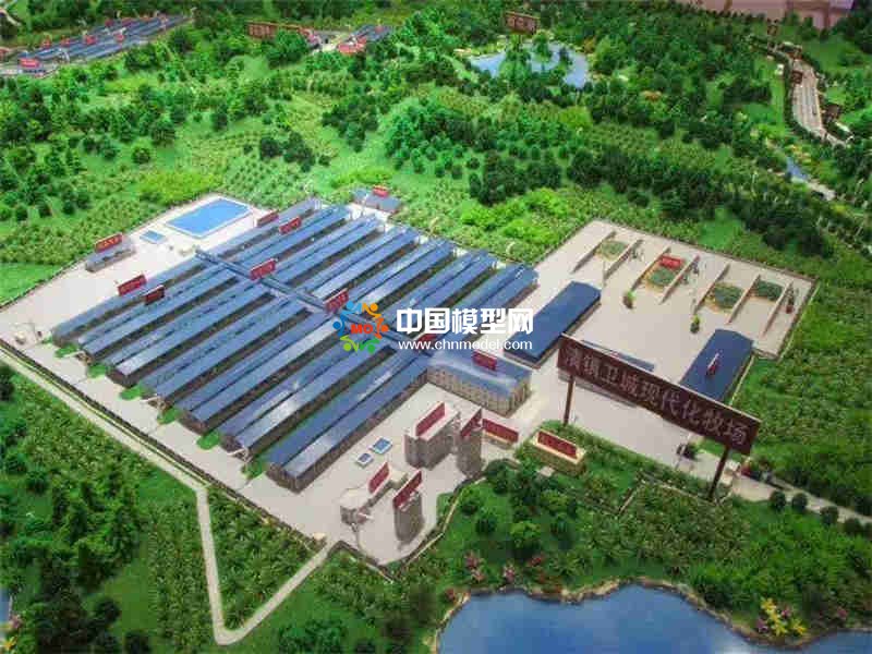 農業養殖沙盤模型