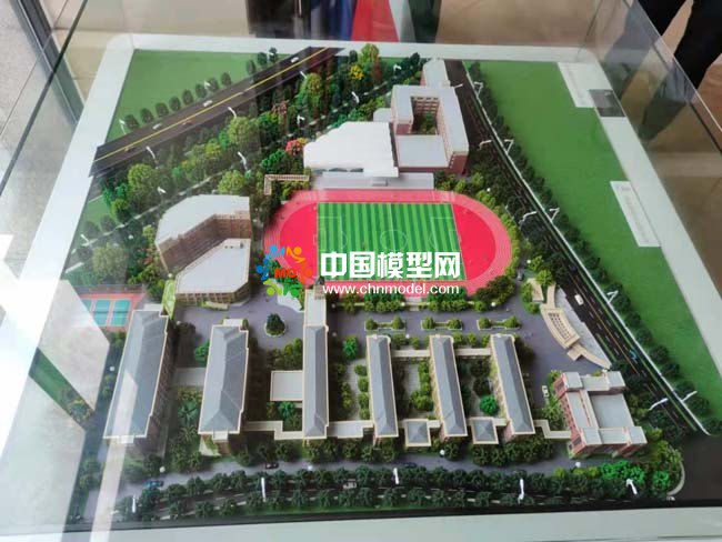 杭州英特外國語學校沙盤模型