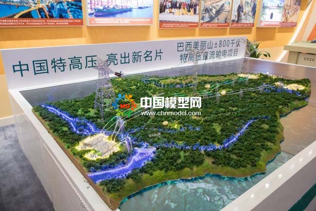 里約換流站電子展示沙盤(pán)模型