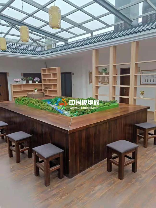 南溪村沙盤模型