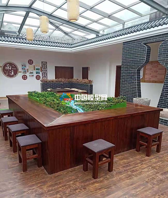 南溪村沙盤模型