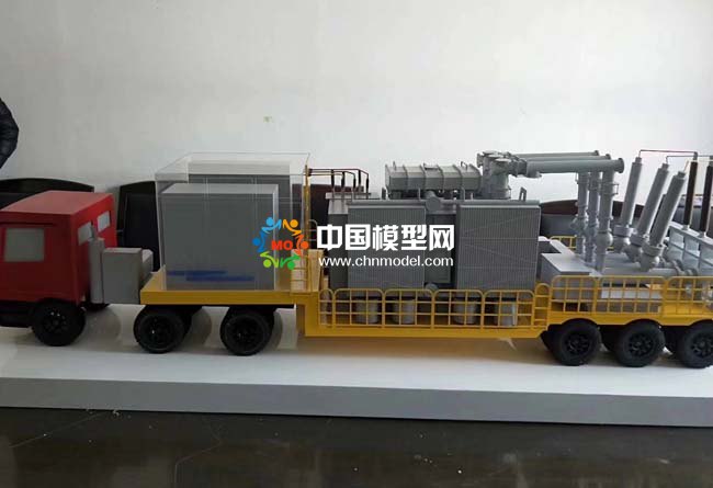車載移動變電站模型