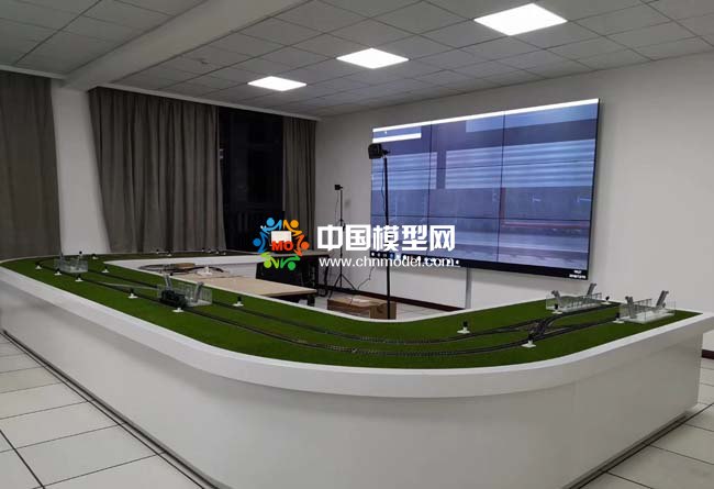 站臺應急演練沙盤模型，站廳火災應急演練沙盤模型