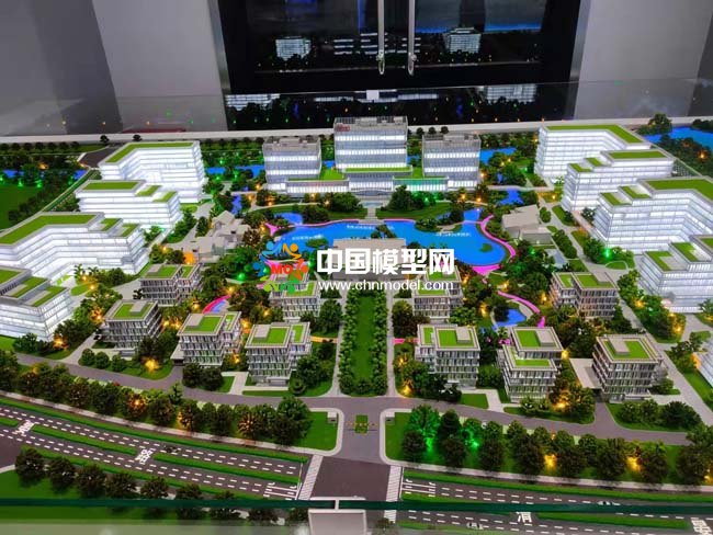 中電海康無錫物聯(lián)網(wǎng)產(chǎn)業(yè)基地沙盤模型