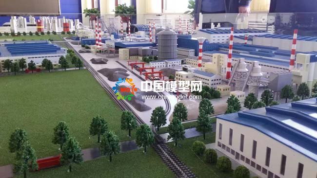 巨能特鋼廠區(qū)沙盤模型，新工藝新技術(shù)新材料新裝備實(shí)驗(yàn)基地