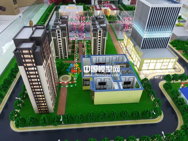 采暖供熱沙盤(pán)模型