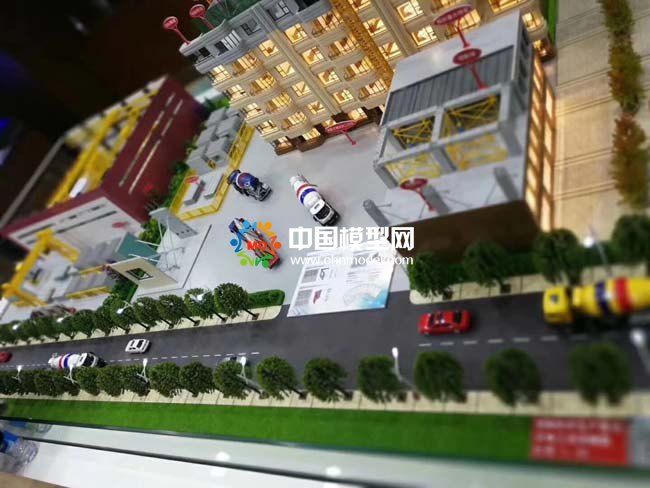 裝配式建筑???????PC混凝土預(yù)制件工廠沙盤(pán)模型